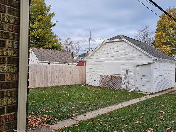 2119 Lasalle Street Racine, WI 53402 - Photo 12 of 13 Rear Yard