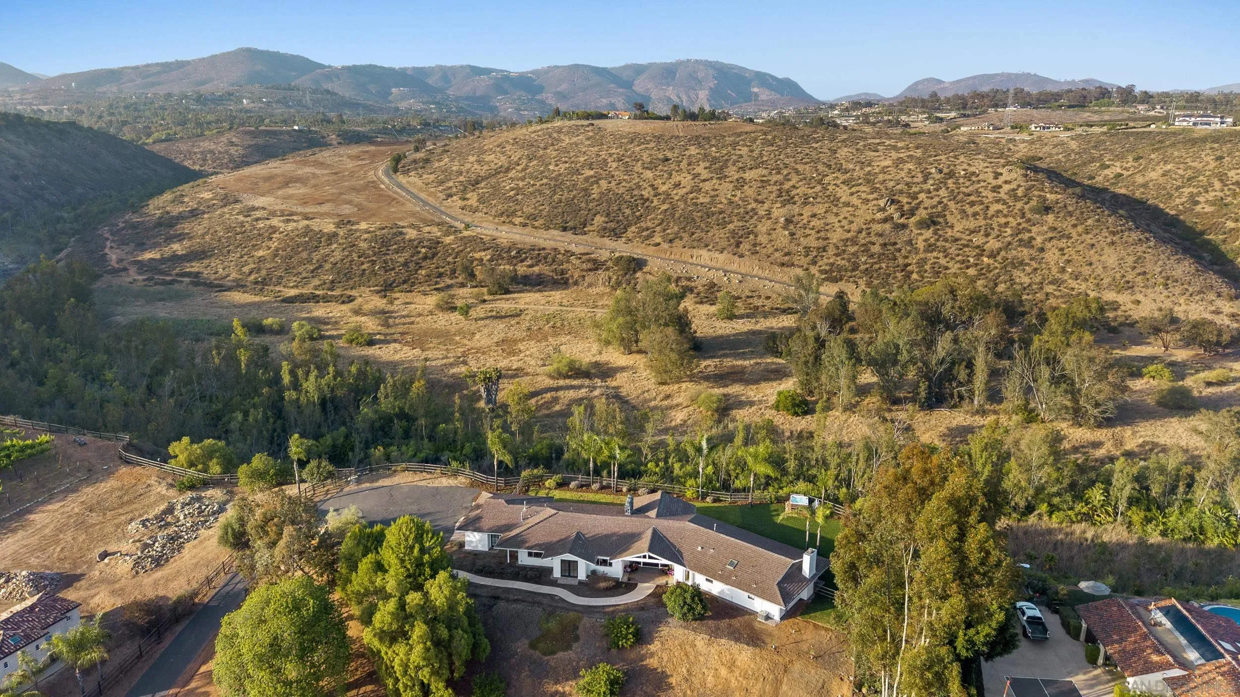 16551 Zumaque Street Rancho Santa Fe, CA 92067 - Photo 52 of 58 Aerial View