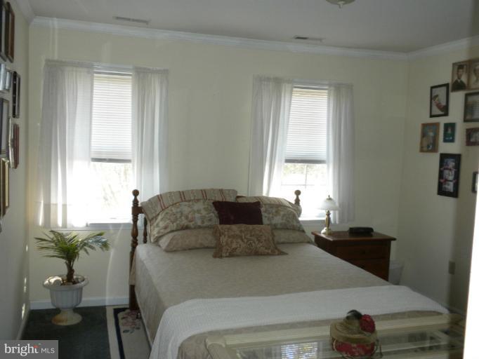 1721 Ball Road Port Republic, MD 20676 - Photo 12 of 25 a bedroom with a bed and a potted plant