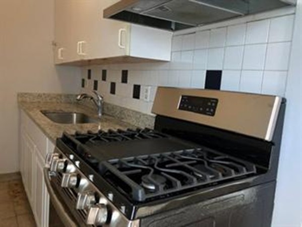 a close view of a stove top oven