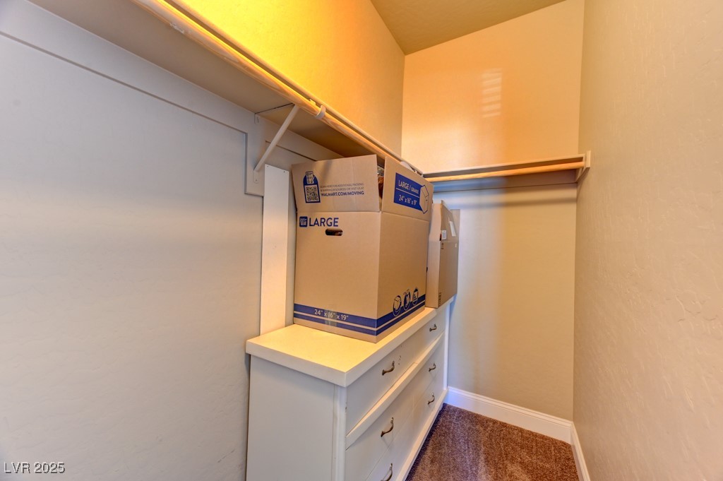 10281 Numaga Road Las Vegas, NV 89178 - Photo 19 of 41 Spacious closet with dark carpet