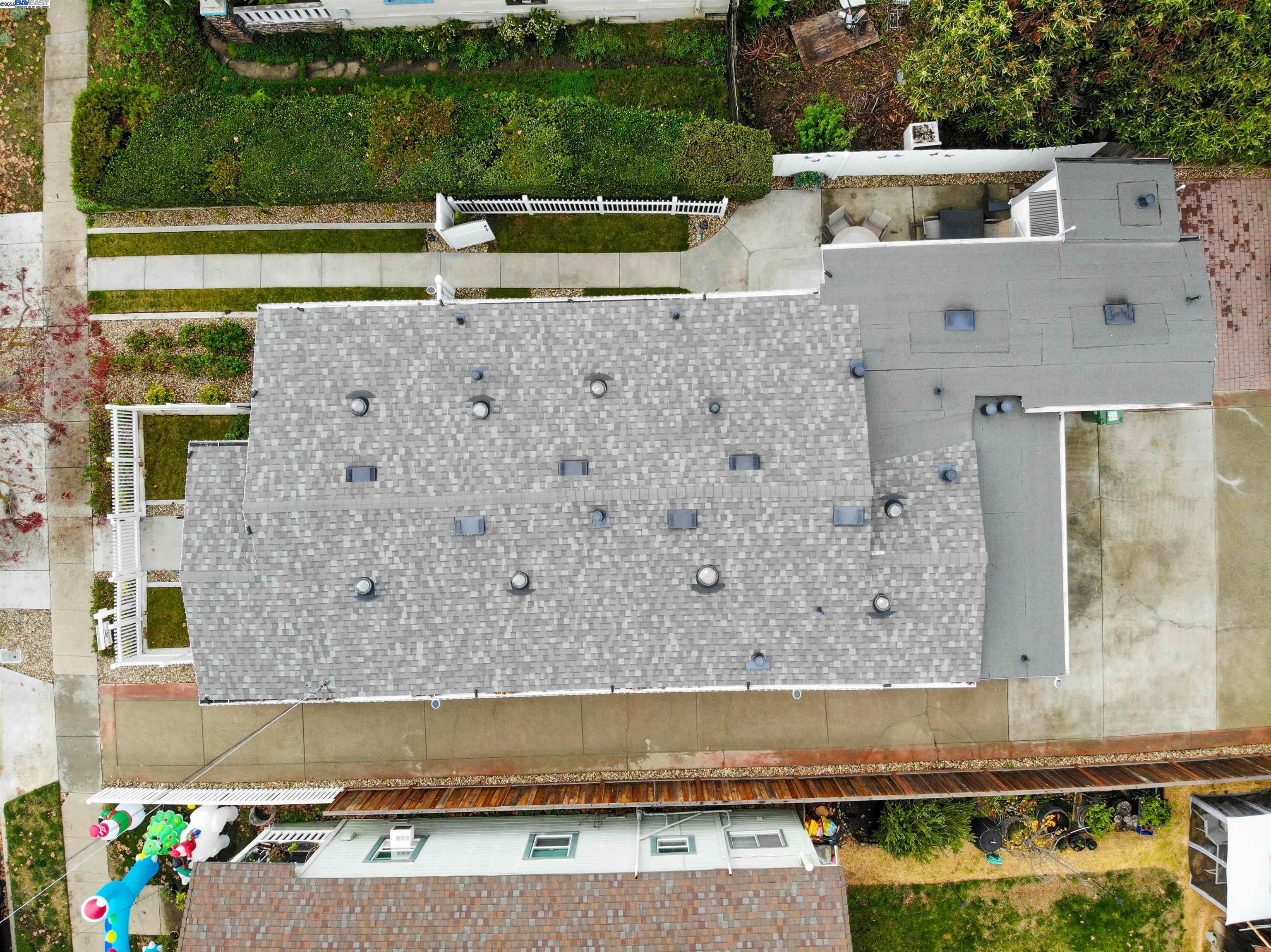 37230 2nd Street Fremont, CA 94536 - Photo 38 of 49 an aerial view of a house with a yard