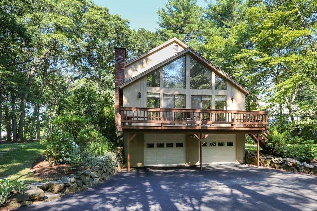 96 Stock Farm Road Sudbury, MA 01776 - Photo 28 of 30 a view of a house with a yard balcony and furniture
