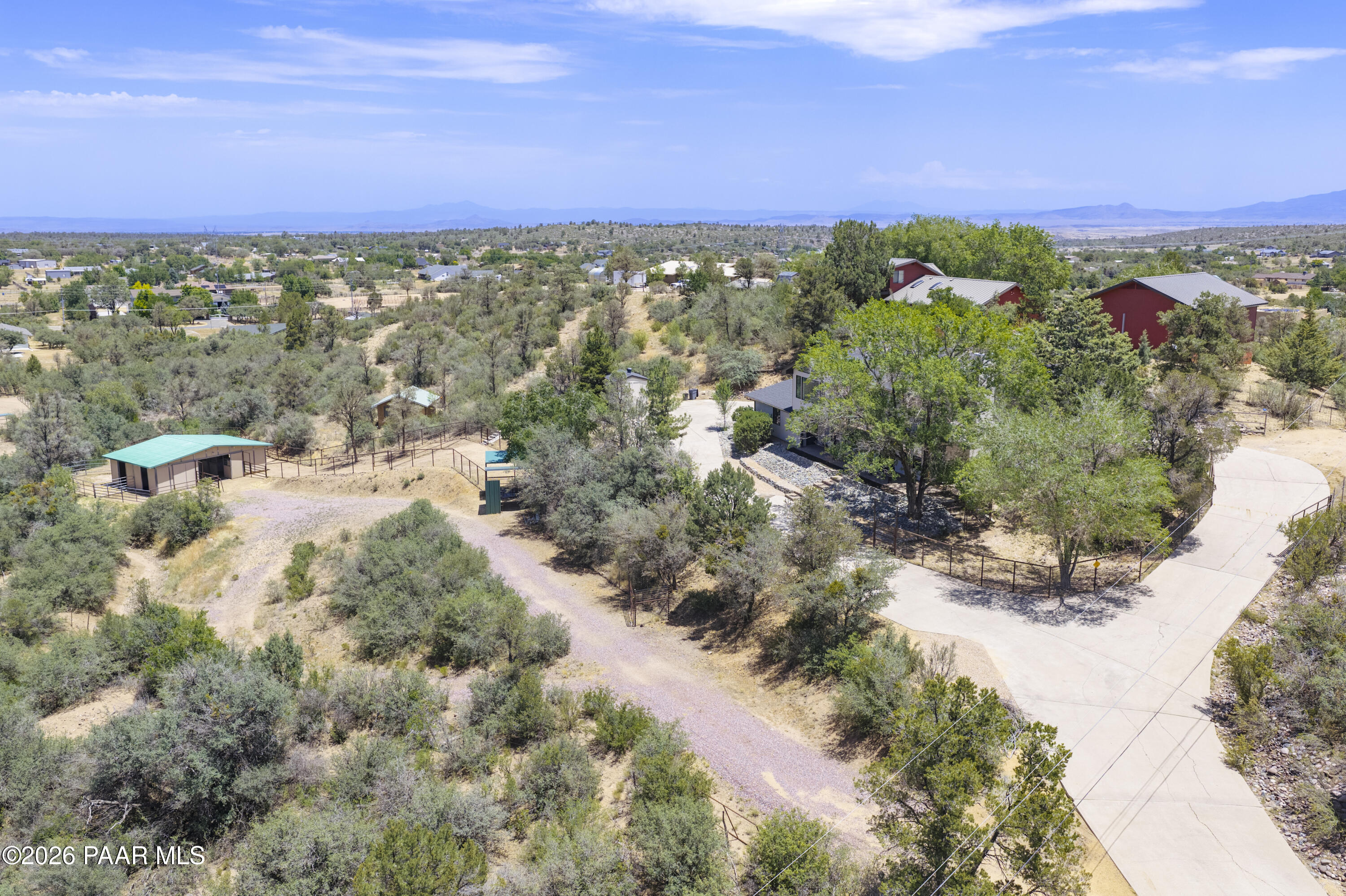 1584 West Cliff Rose Road Prescott, AZ 86305 - Photo 59 of 66 Aerial View