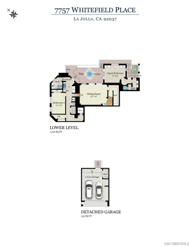 $13,750,000 | 7757 Whitefield Place, La Jolla, CA 92037