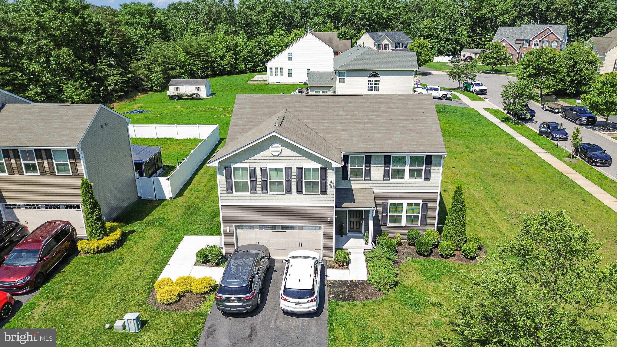 2 Ridgely Forest Drive Elkton, MD 21921 - Photo 39 of 54 an aerial view of a house with swimming pool garden and patio