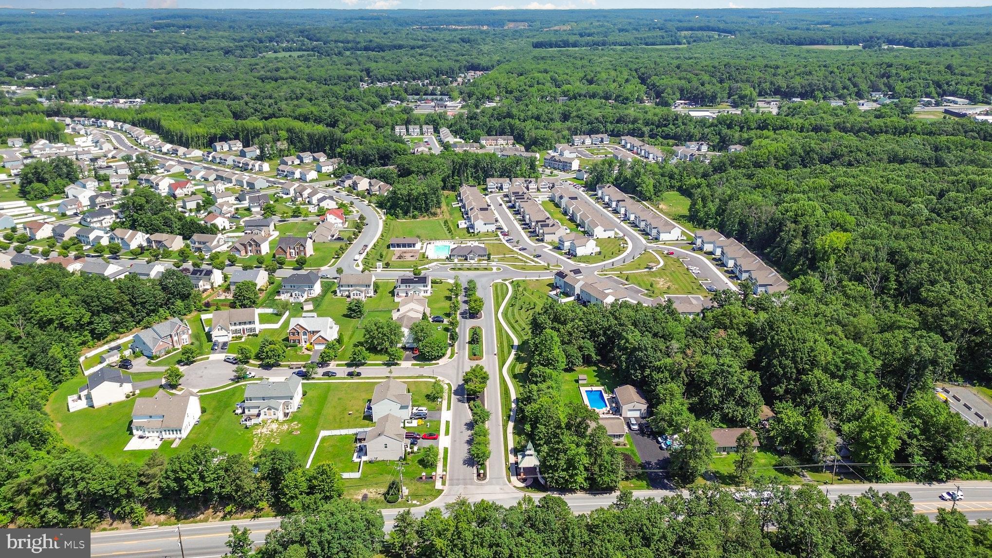 2 Ridgely Forest Drive Elkton, MD 21921 - Photo 48 of 54 an aerial view of residential houses with outdoor space and trees