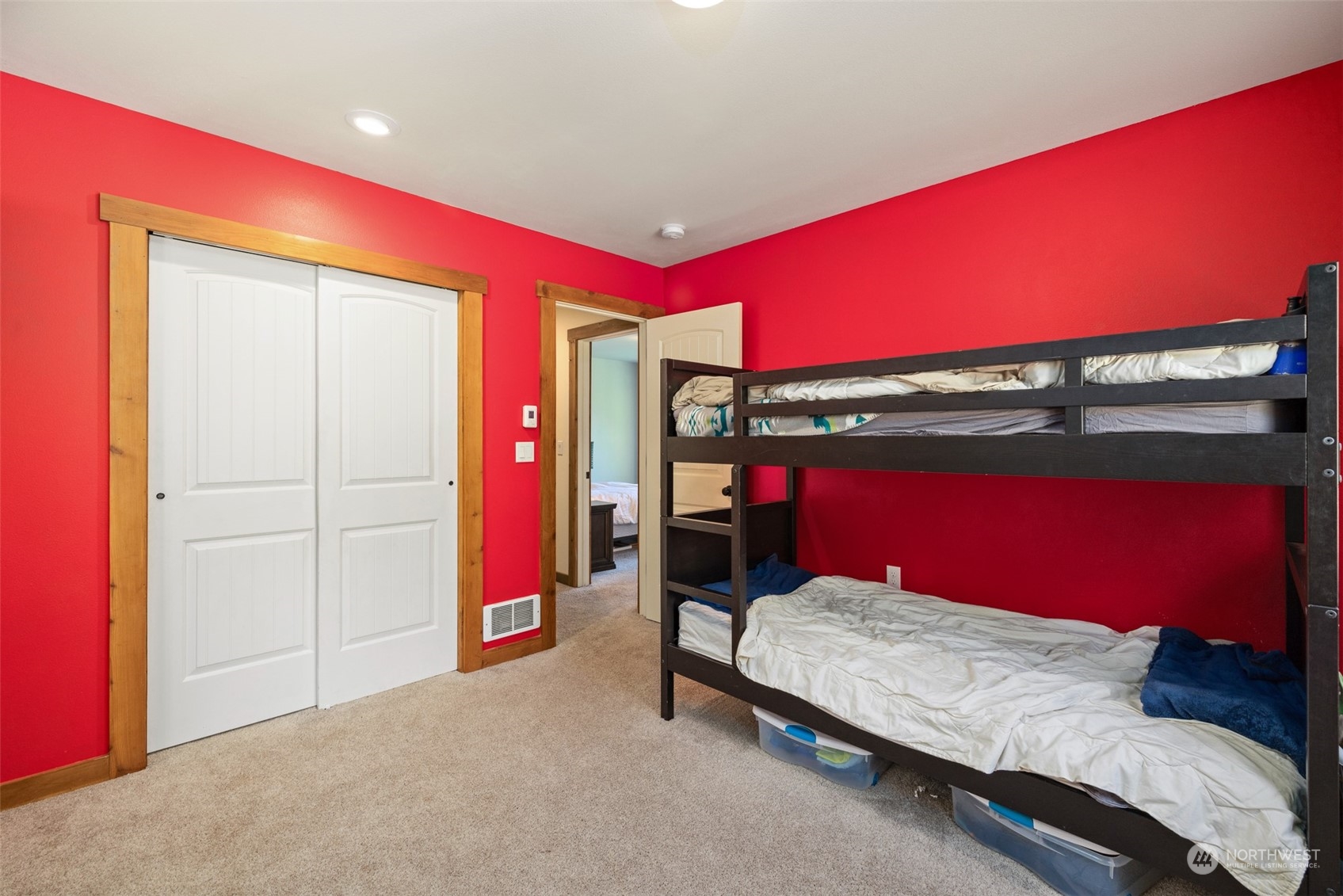 3956 Happy Valley Road Sequim, WA 98382 - Photo 35 of 40 a bedroom with a bed and window