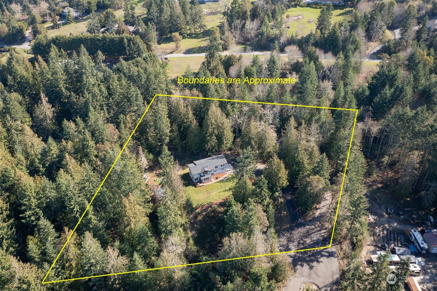 3956 Happy Valley Road Sequim, WA 98382 - Photo 4 of 40 a view of a house with a yard