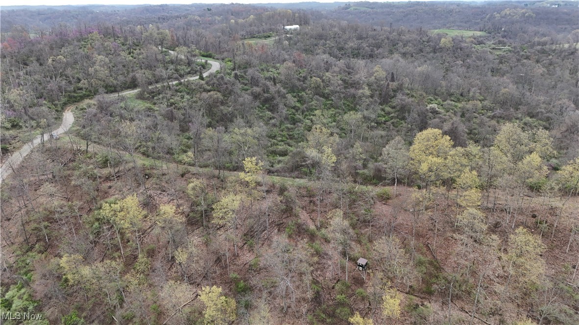 0 Parry Hollow Road Caldwell, OH 43724 - Photo 5 of 5 Aerial overview of property's location featuring a heavily wooded area