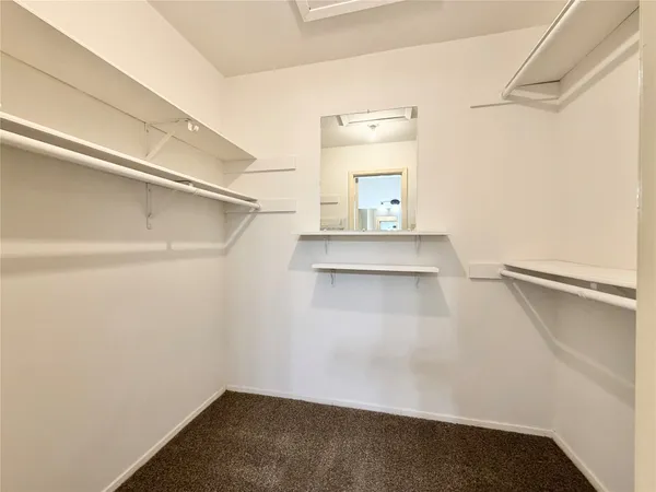 a view of a small space