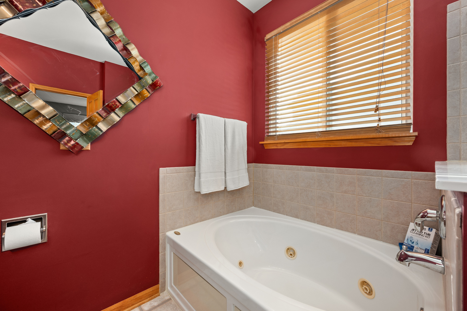 214 Stearn Drive Genoa, IL 60135 - Photo 11 of 24 a bathroom with a bathtub and a window