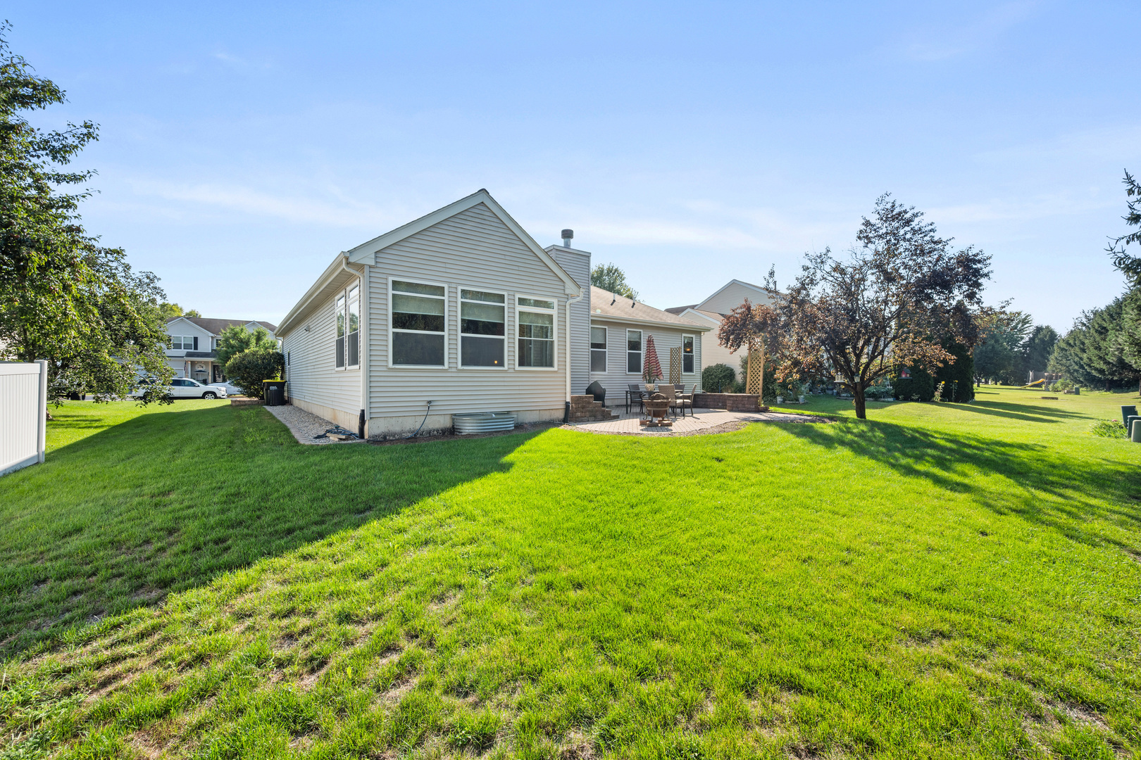 214 Stearn Drive Genoa, IL 60135 - Photo 23 of 24 a view of a house with a yard