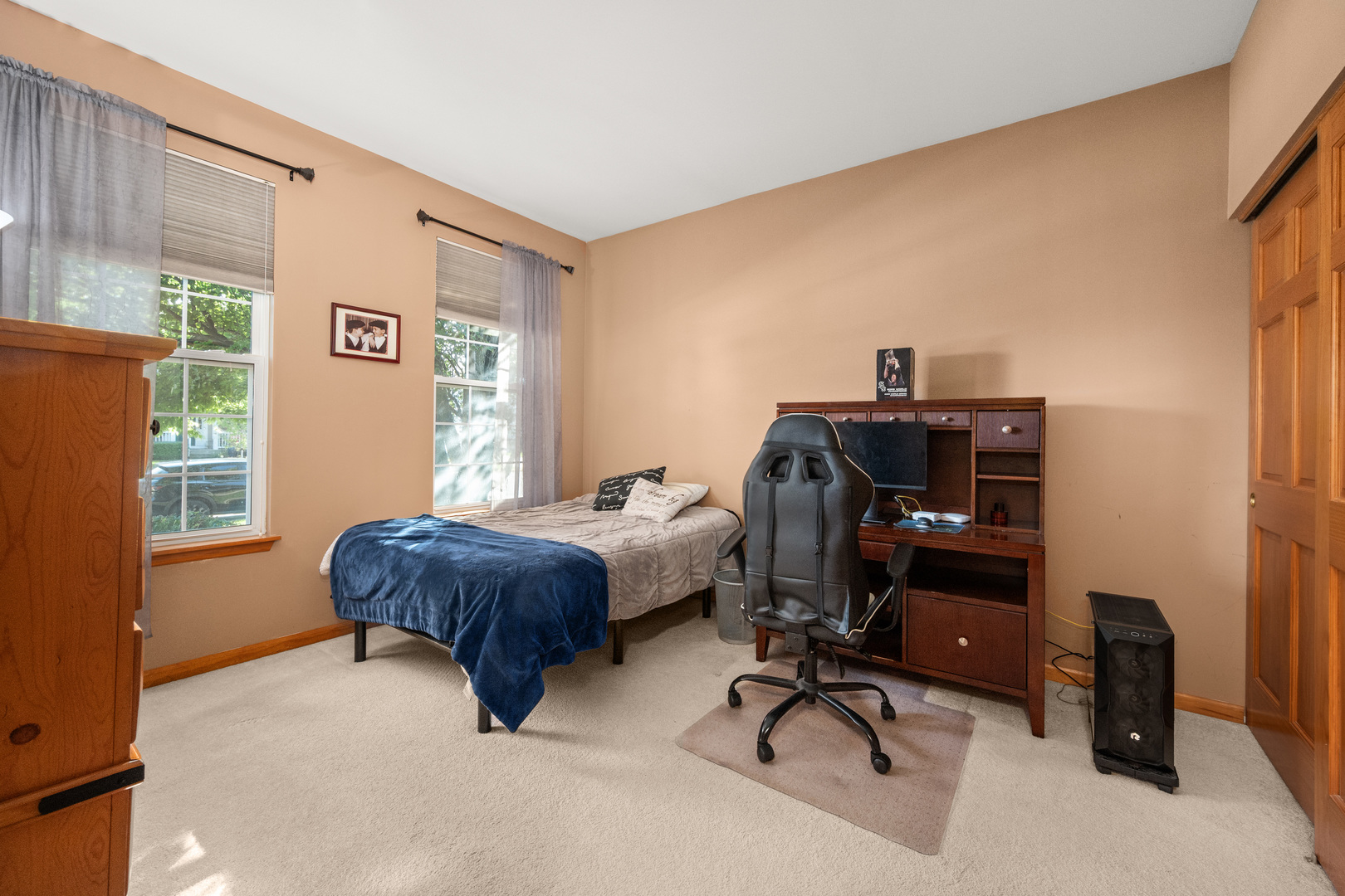 214 Stearn Drive Genoa, IL 60135 - Photo 5 of 24 a workspace with furniture and a window