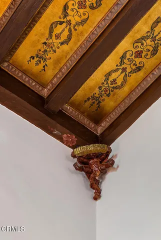 a living room with furniture fireplace and flat screen tv