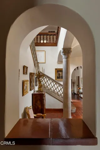 a view of entryway and hall