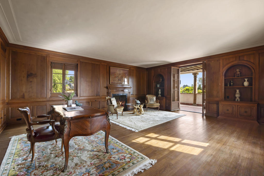 262 South San Rafael Avenue Pasadena, CA 91105 - Photo 32 of 49 a living room with furniture and wooden floor
