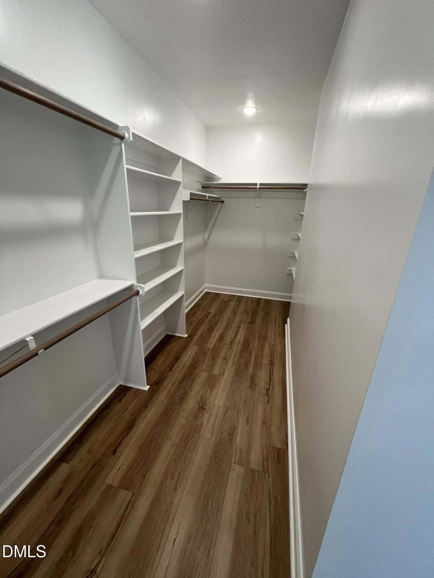 10 H Good Shepherd Trail Spring Spring Hope, NC 27882 - Photo 22 of 34 a view of an empty walk in closet