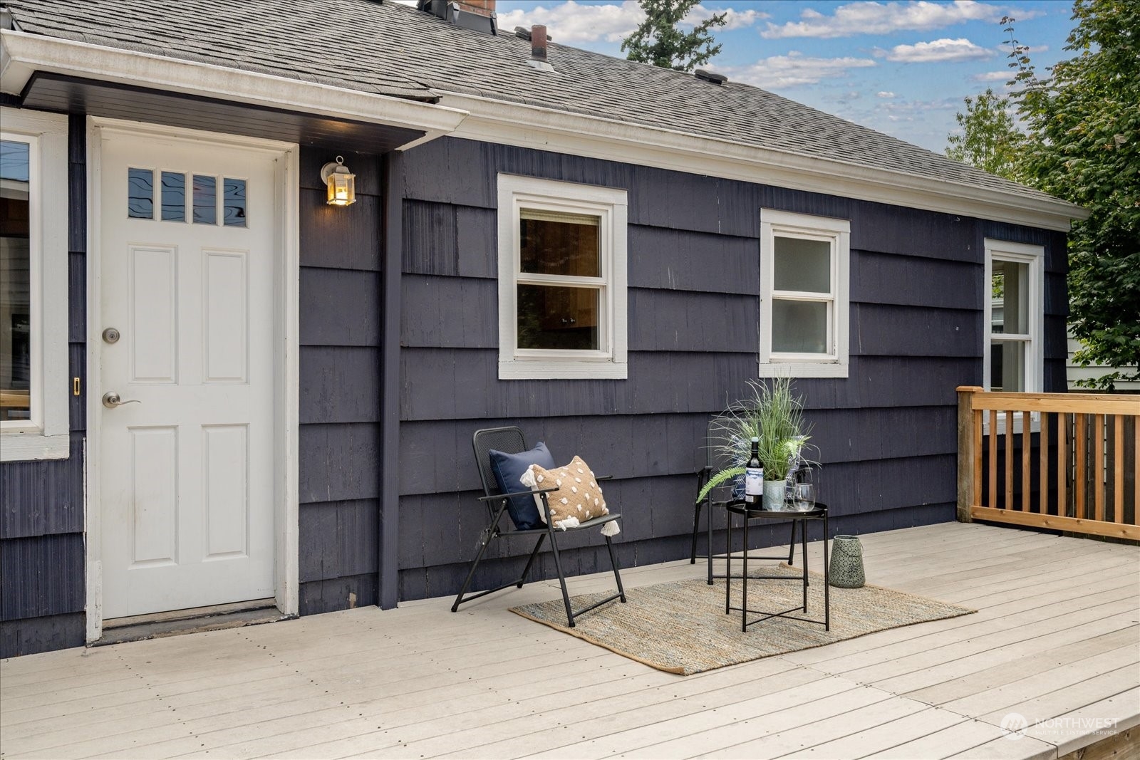 4839 50th Avenue Southwest Seattle, WA 98116 - Photo 25 of 31 a outdoor space view with a seating space