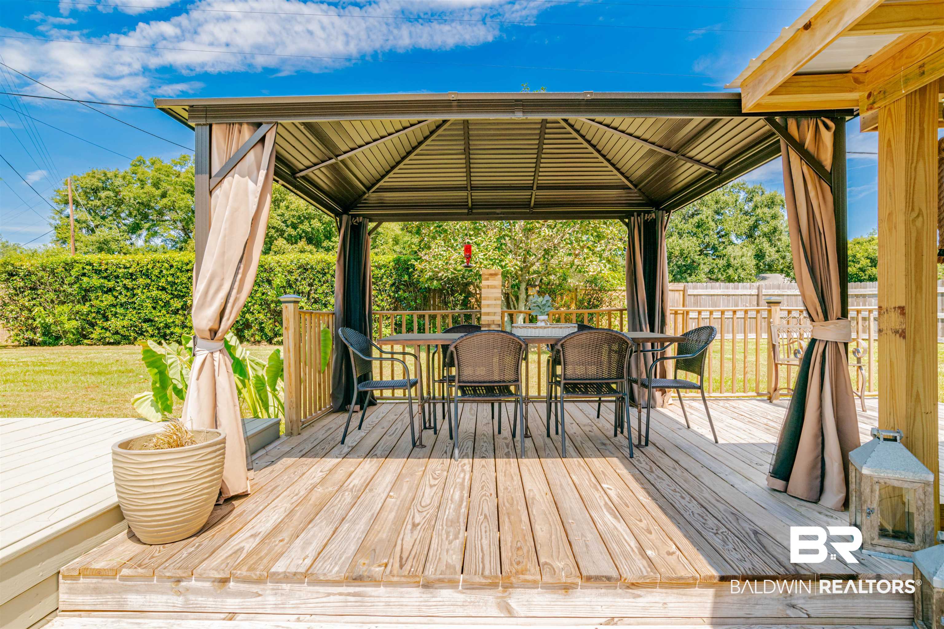 4250 Honey Court Mobile, AL 36619 - Photo 28 of 34 Outdoor Dining Deck