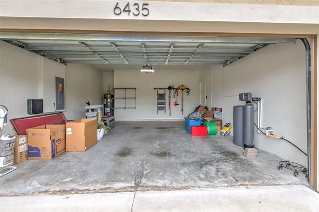 a view of storage and utility room