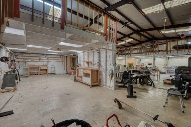 441 Foxfire Road Blairsville, GA 30512 - Photo 5 of 73 a view of a garage with equipment