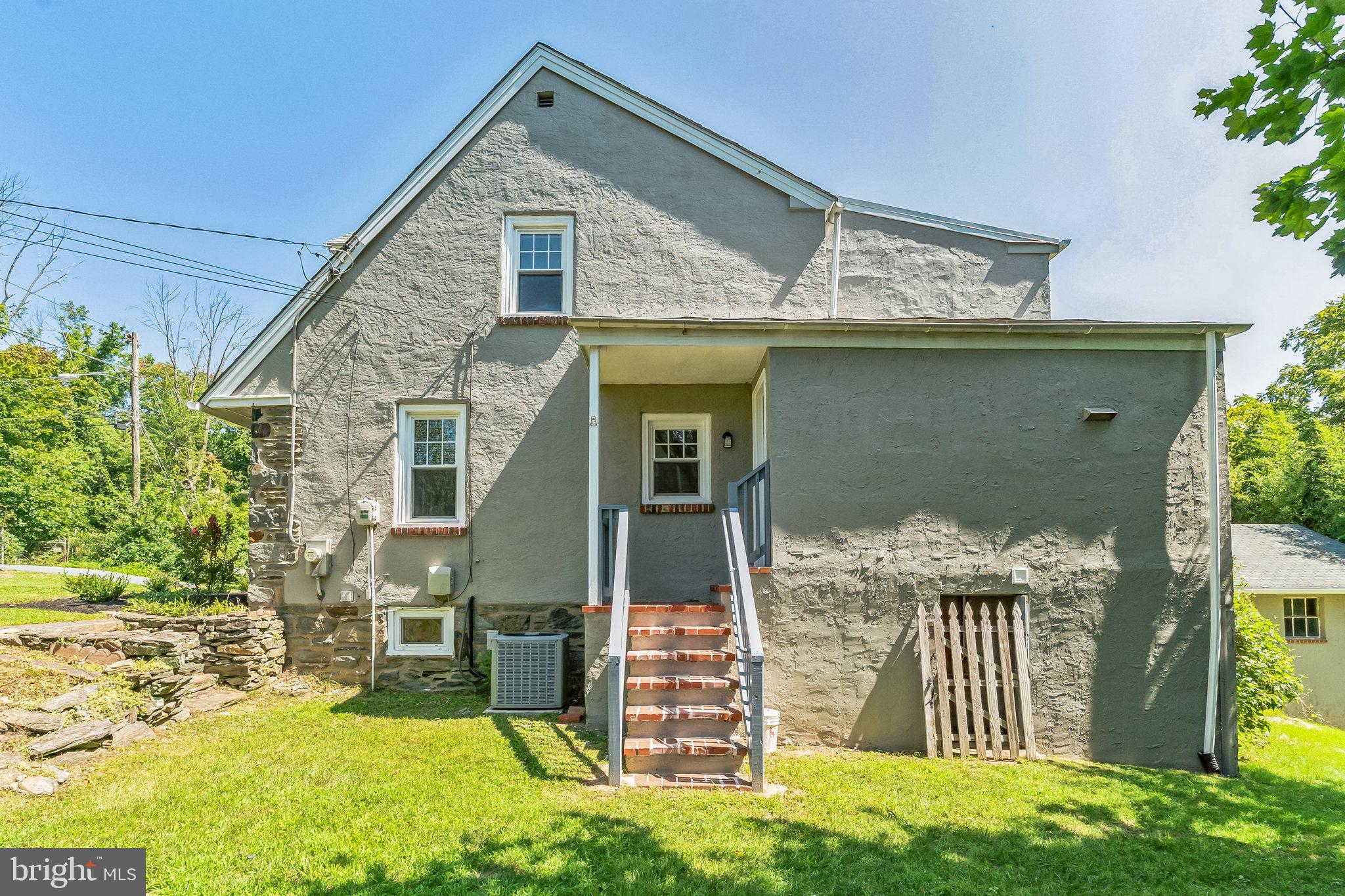 503 Old State Road Media, PA 19063 - Photo 49 of 53 Side Exterior (Kitchen Entrance(