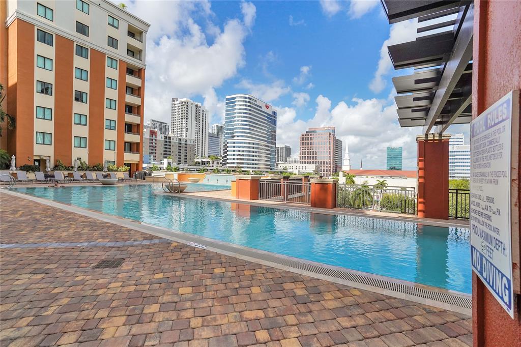 100 North Federal Highway, Unit 819 Fort Lauderdale, FL 33301 - Photo 36 of 36 a view of swimming pool with outdoor space