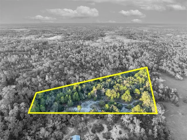 a view of a yard with swimming pool