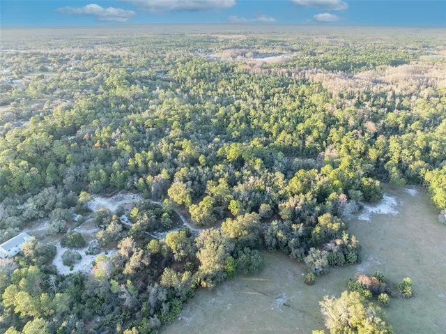 a view of a yard with an outdoor space
