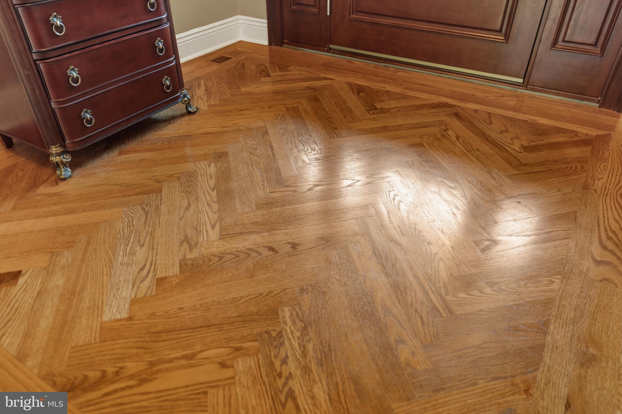 1031 Coates Road Jenkintown, PA 19046 - Photo 9 of 66 Herringbone Hardwood in Foyer