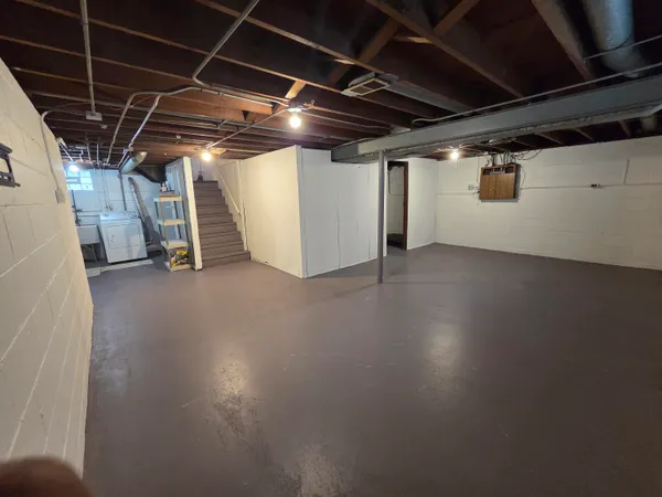 a view of empty room