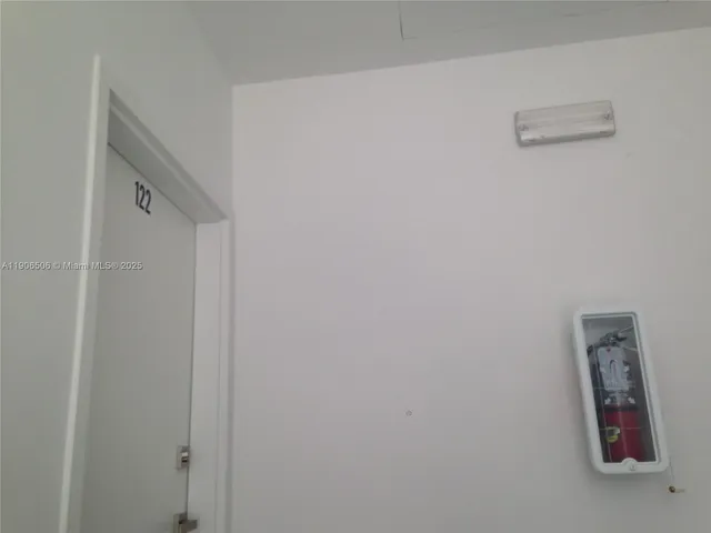 a view of an empty space