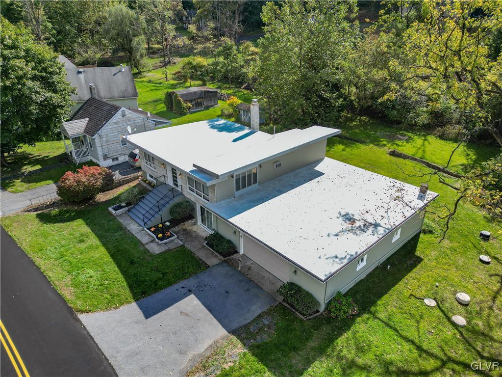820 Morvale Road Easton, PA 18042 - Photo 4 of 50 an aerial view of a house having yard
