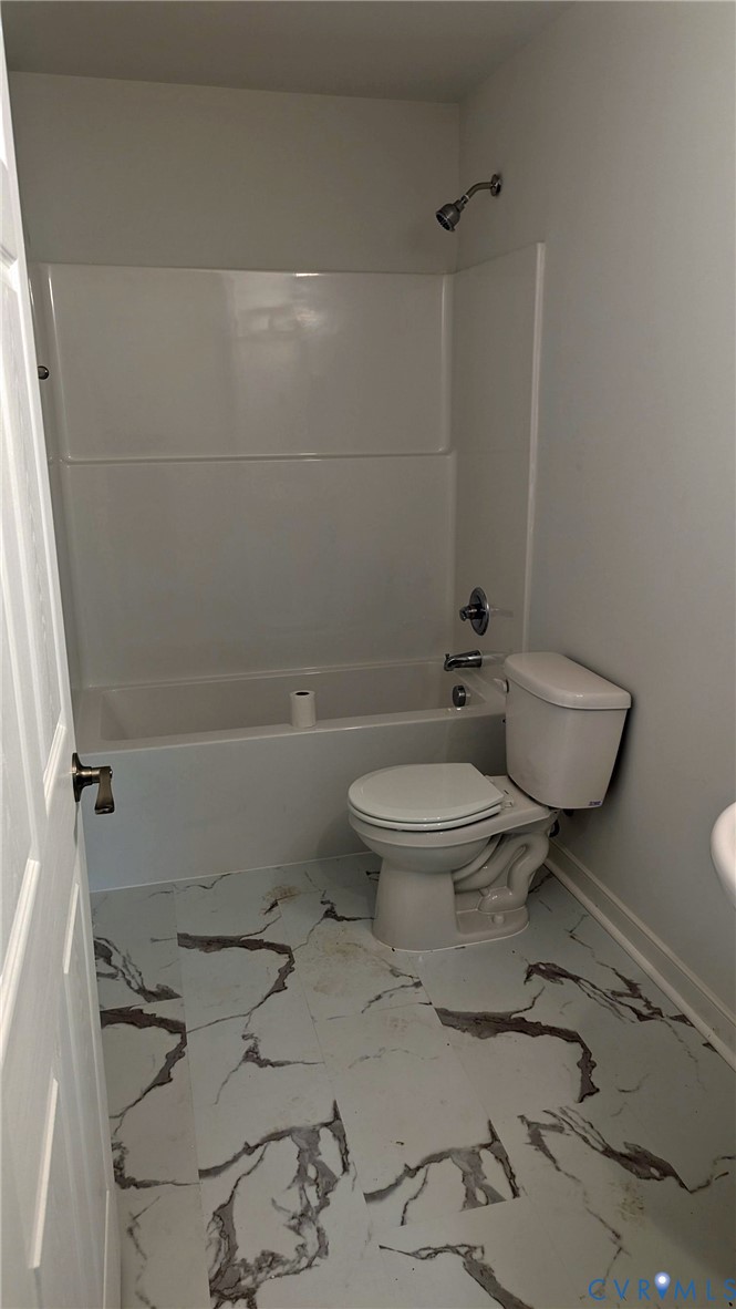 3008 Plumtree Street Colonial Heights, VA 23834 - Photo 10 of 11 Bathroom featuring light marble finish flooring an