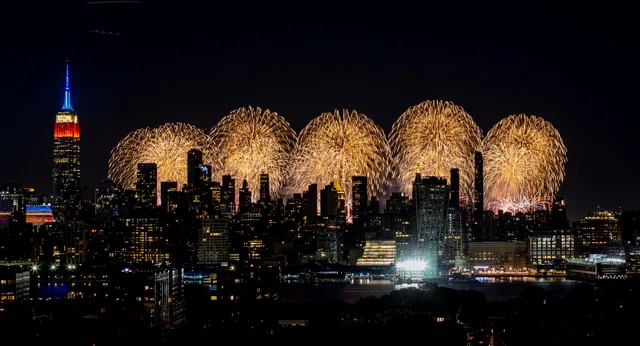 a night view of a city