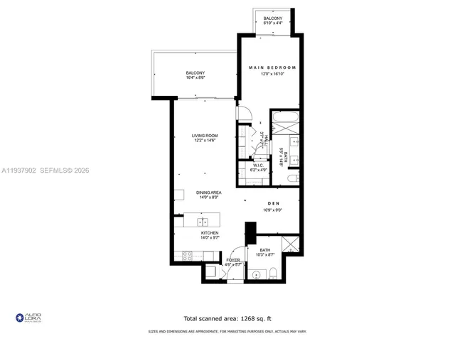 a picture of a bench in front of a white wall