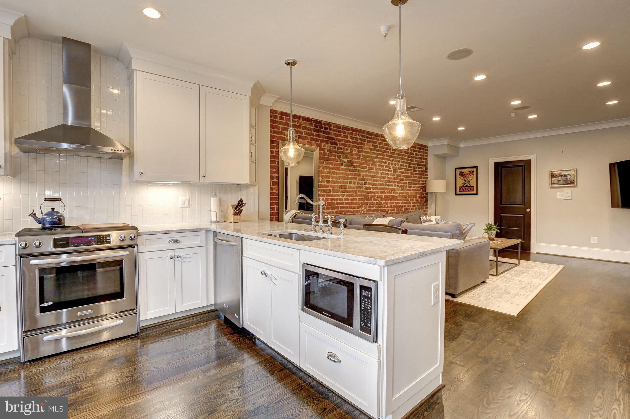 1738 Park Road Northwest, Unit 3 Washington, DC 20010 - Photo 12 of 26 Gourmet Kitchen