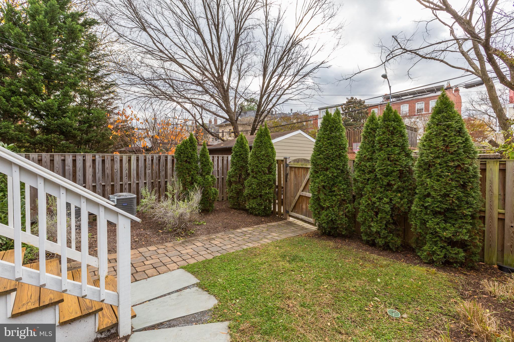 1738 Park Road Northwest, Unit 3 Washington, DC 20010 - Photo 22 of 26 Nice-sized lot
