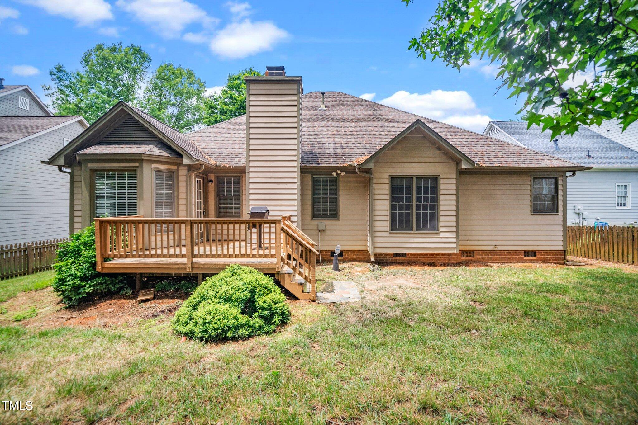 12216 Freemont Lane Raleigh, NC 27613 - Photo 23 of 23 front view of a house with a yard