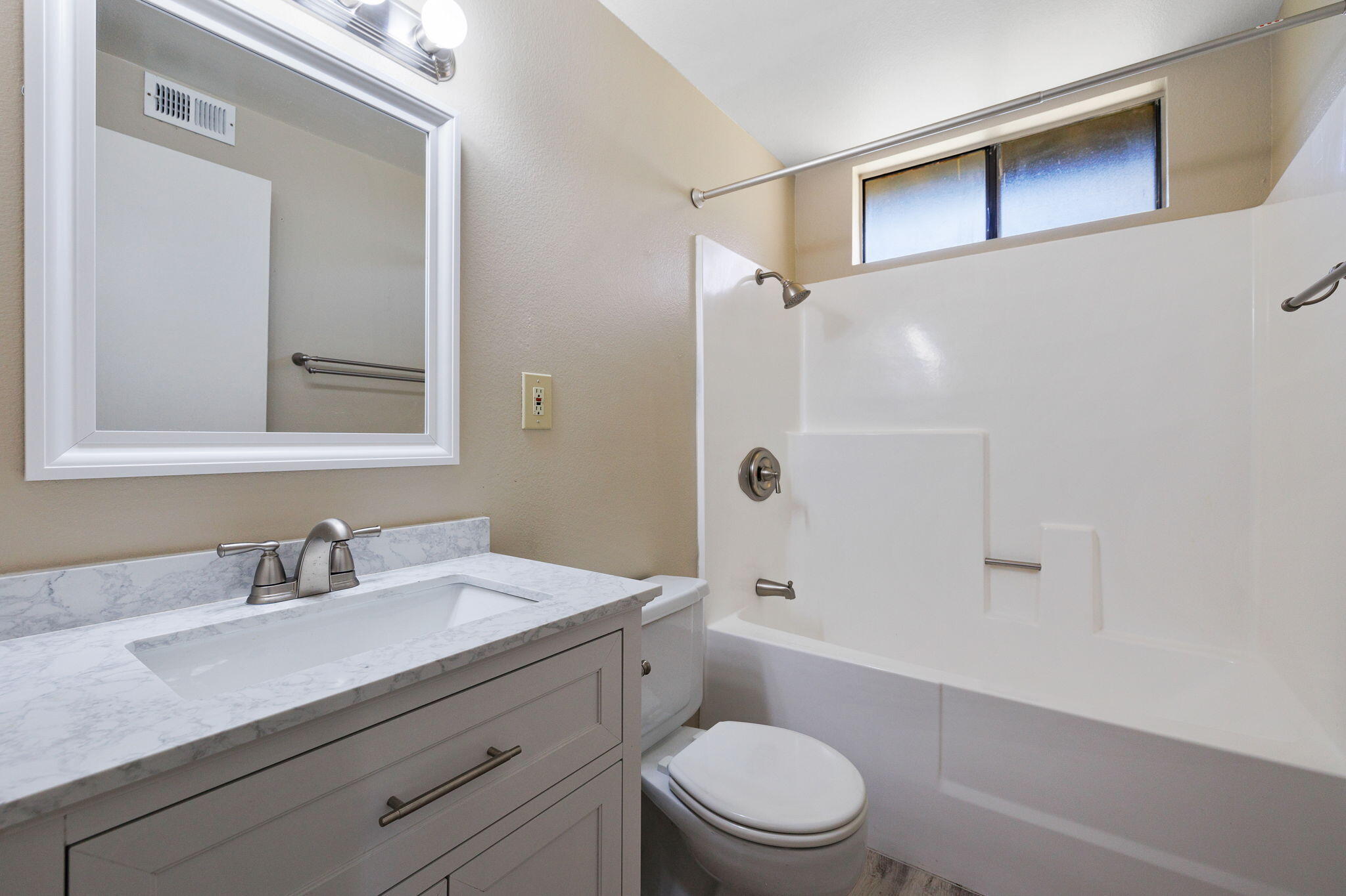 41045 Largo Palm Desert, CA 92211 - Photo 25 of 46 a bathroom with a sink a toilet and shower