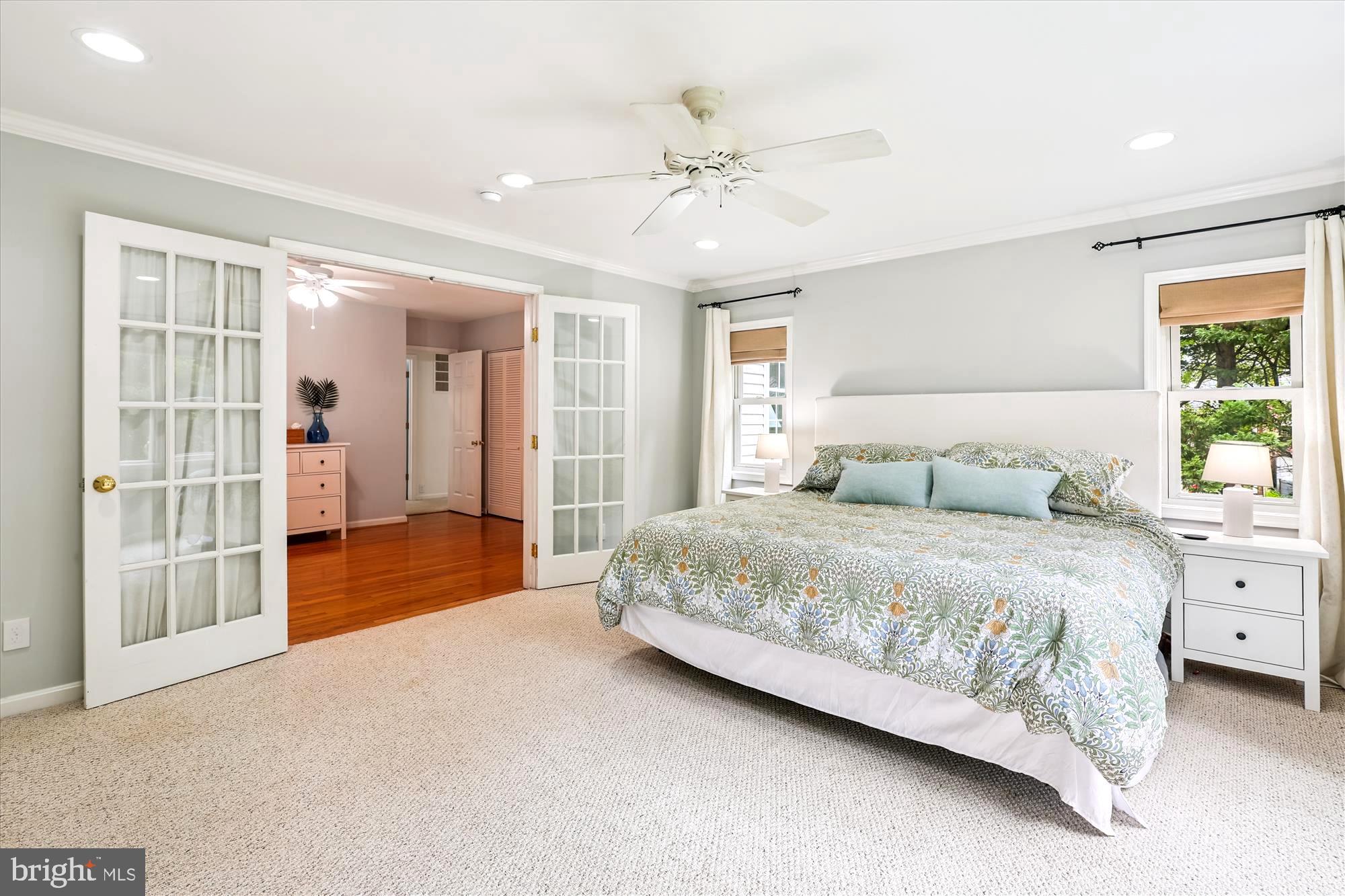 8932 Stark Road Annandale, VA 22003 - Photo 49 of 83 Primary bedroom with 2 walk in closets!