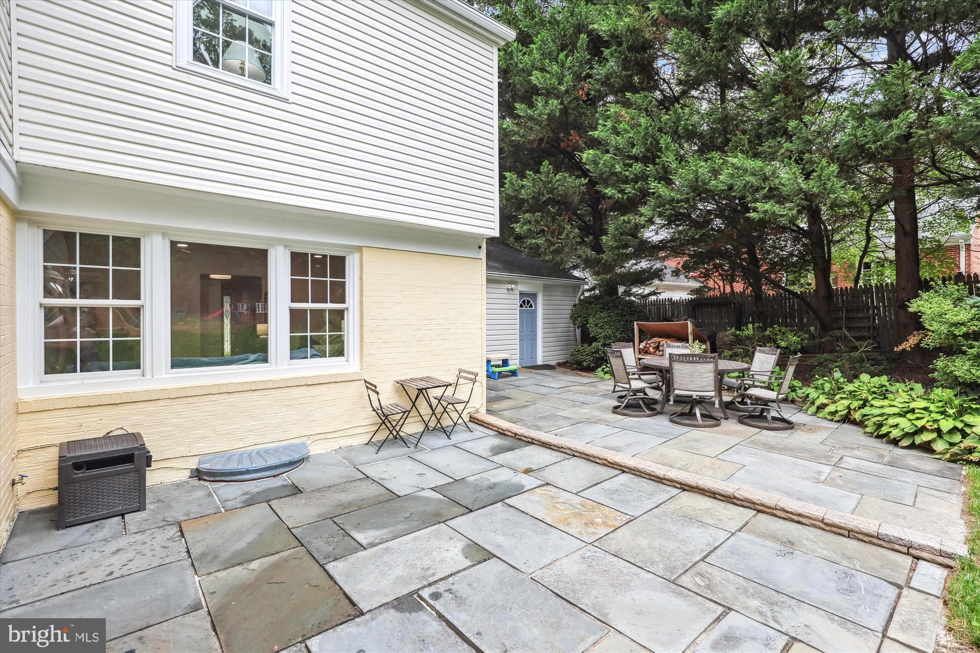 8932 Stark Road Annandale, VA 22003 - Photo 60 of 83 Rear patio off the family room leading to yard