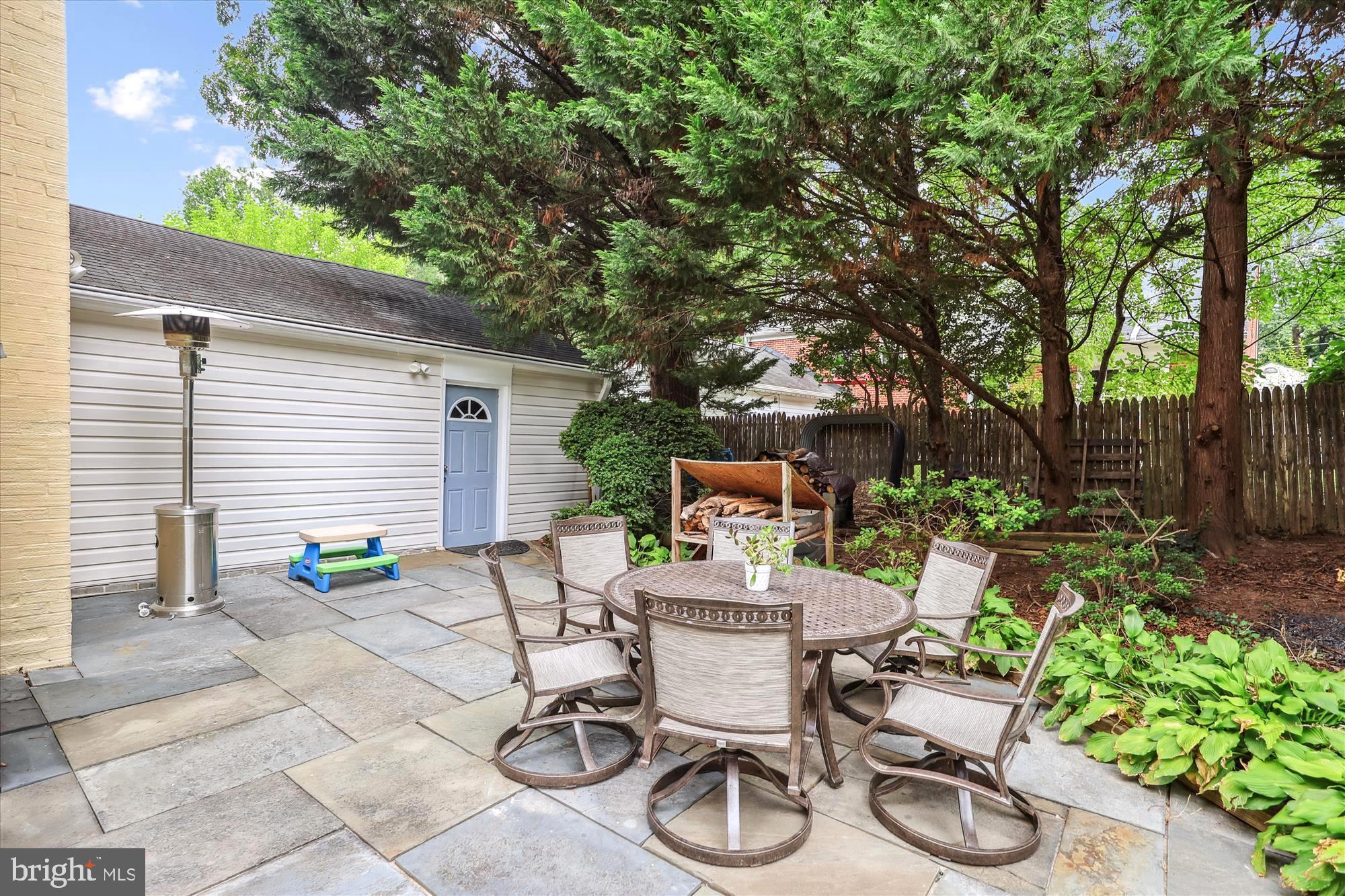 8932 Stark Road Annandale, VA 22003 - Photo 62 of 83 Rear patio off the family room leading to yard