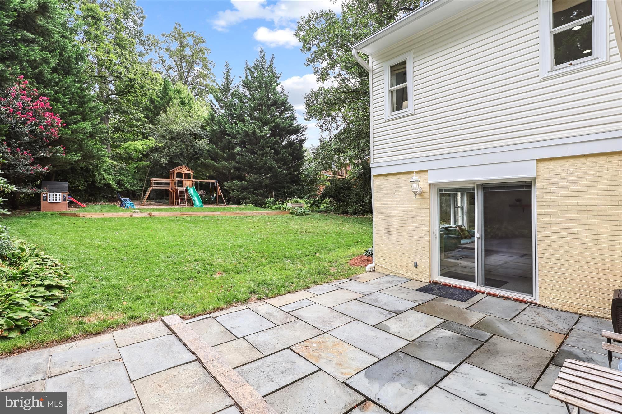 8932 Stark Road Annandale, VA 22003 - Photo 64 of 83 Rear patio off the family room leading to yard