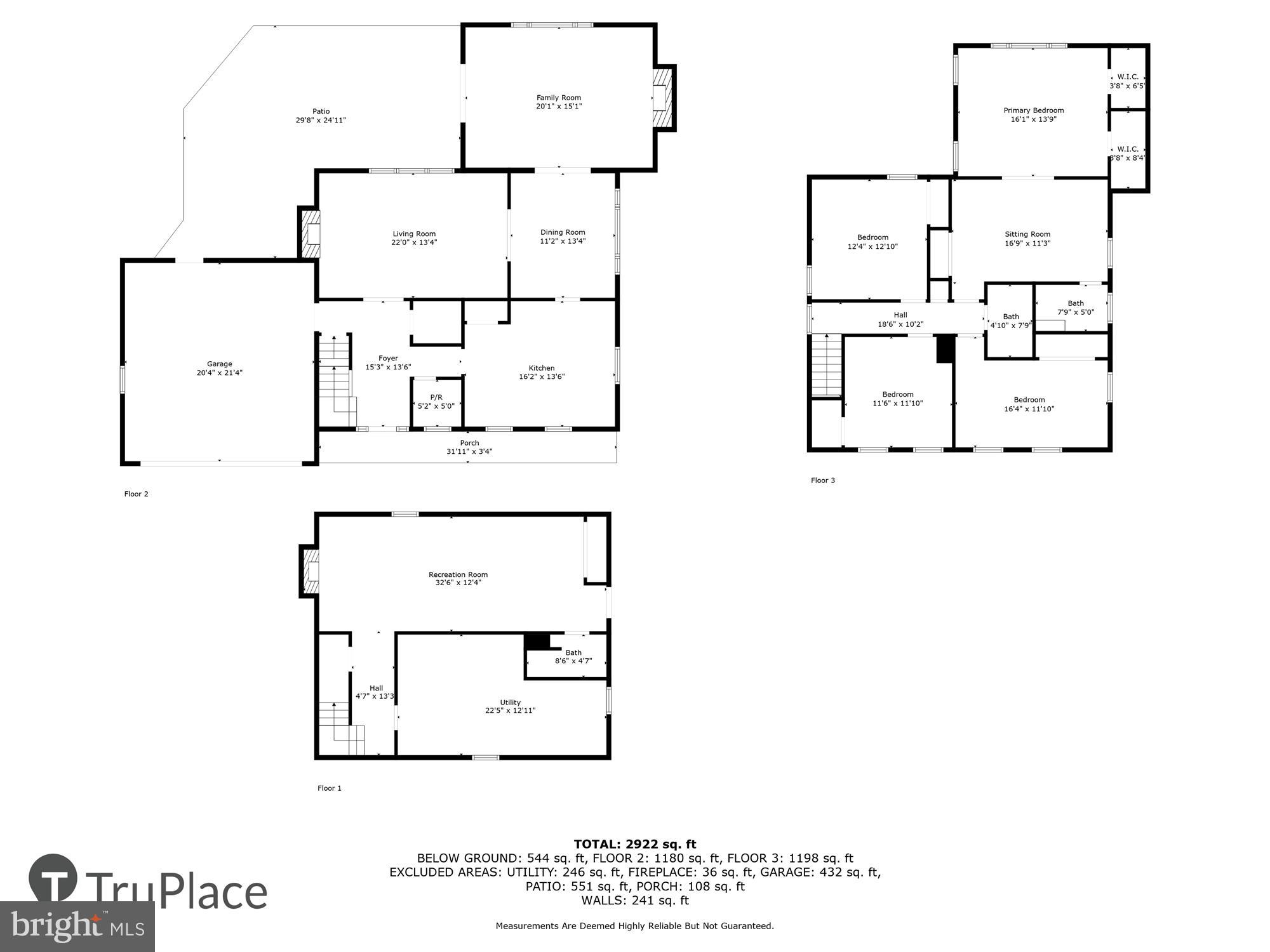 8932 Stark Road Annandale, VA 22003 - Photo 83 of 83 Floor plan