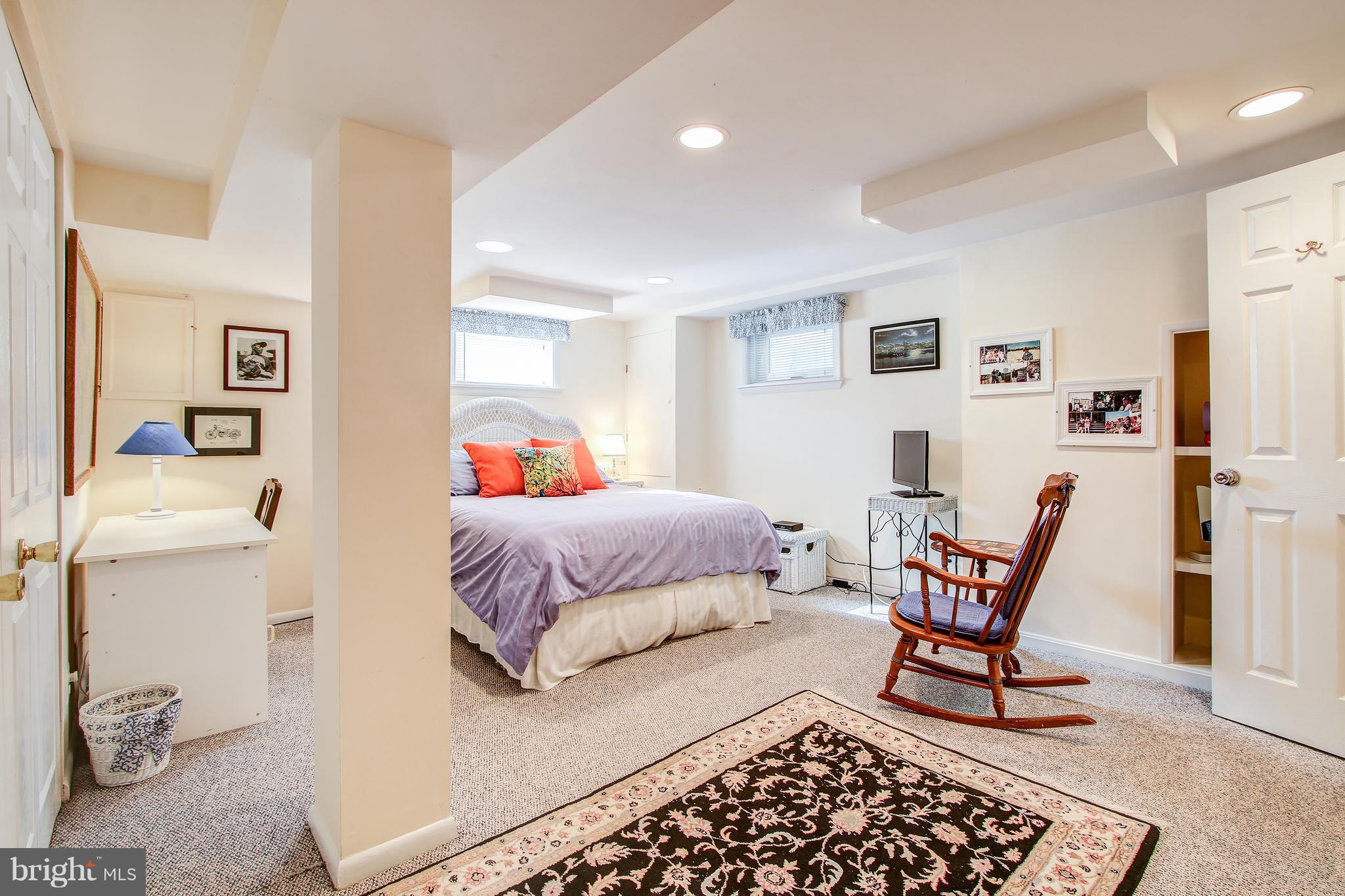 7013 Exfair Road Bethesda, MD 20814 - Photo 27 of 31 Lower Level guest room