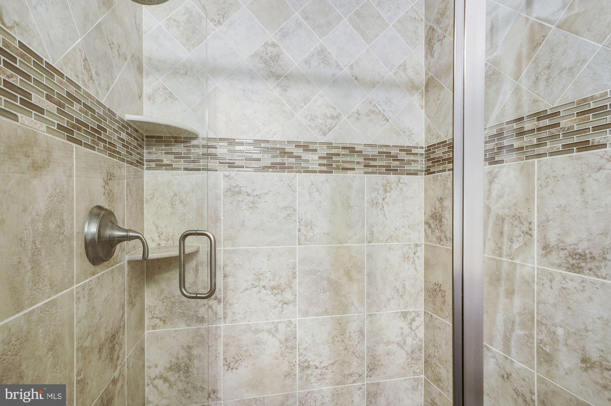 4519 4th Road North Arlington, VA 22203 - Photo 20 of 32 Gorgeous walk-in shower in master bath