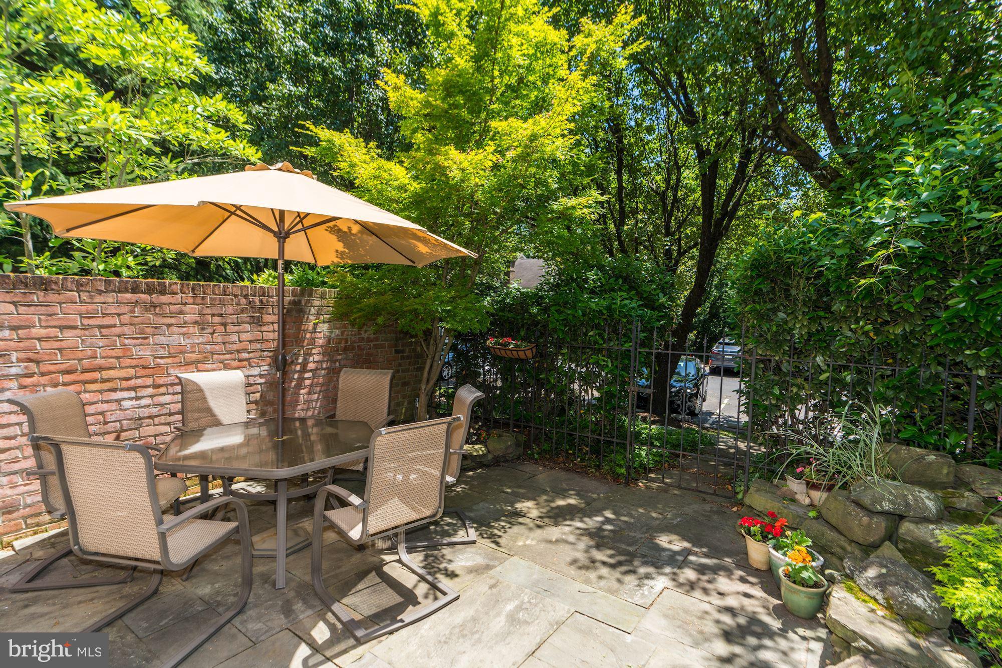 4519 4th Road North Arlington, VA 22203 - Photo 32 of 32 Flagstone and landscaped patio