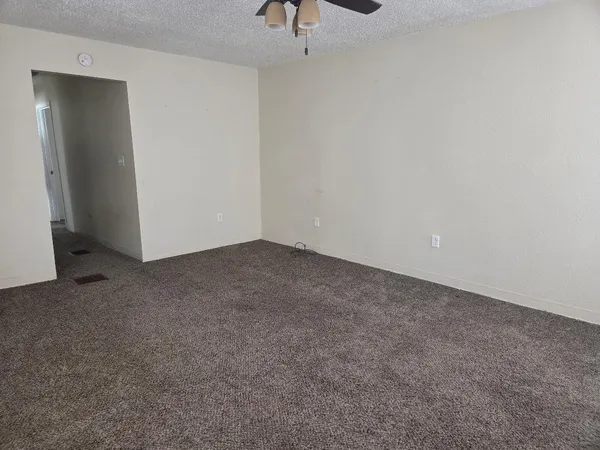 a view of empty room